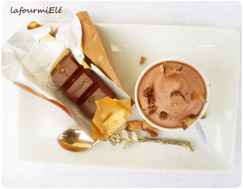 mousse chocolat chantilly speculoos