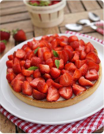 tarte aux fraises mara